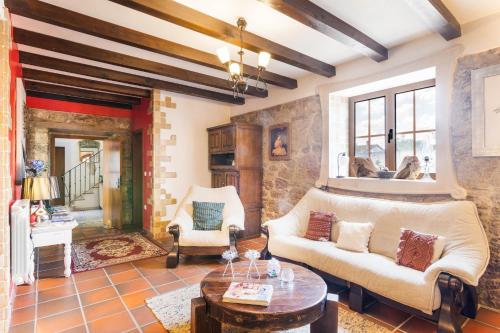 Χώρος καθιστικού στο Refúgio das Artes Guesthouse