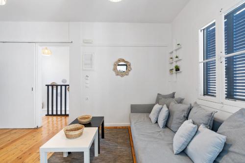 Гостиная зона в OLO House Lefkada