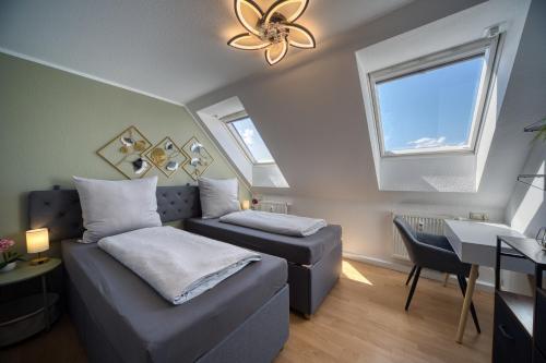 Foto DresdenStay 3 Schlafzimmer 2 Bäder Balkon Kamin PS4 4