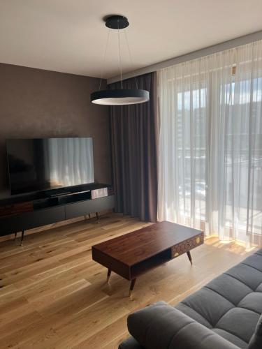 Ruang duduk di Tutu Kraków Comfort