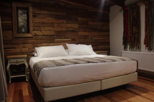 Hotel Agua Nativaにあるベッド