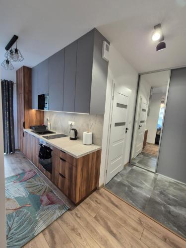Η κουζίνα ή μικρή κουζίνα στο Apartament Residence