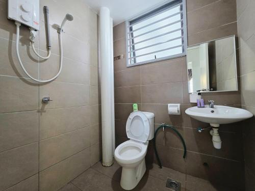 Koupelna v ubytování Cozy family suites condo near Mount Austin