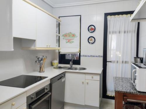 Nhà bếp/bếp nhỏ tại Apartamentos Pedras Negras Grove 3000