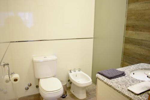 Bilik mandi di Complejo Altos de Álzaga Casa 1 y 2