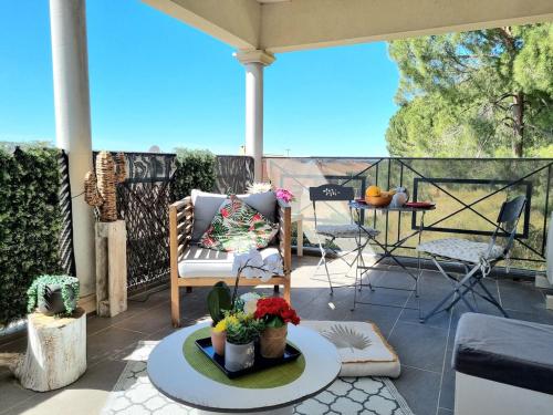 Appartement spacieux avec une belle loggia