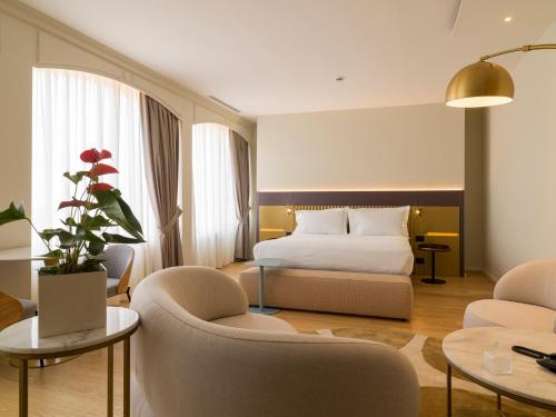 Posezení v ubytování UNA HOTELS One Catania