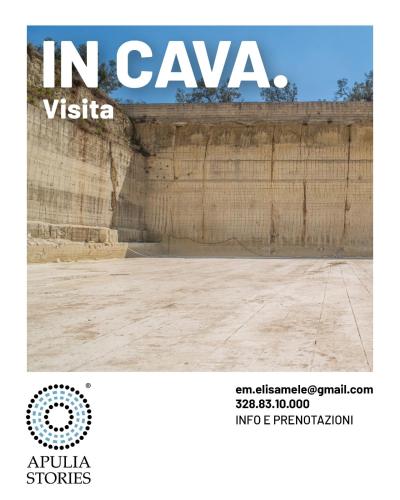 a poster for the movie in cave in austria at Trapetum-Salento domus in Cursi