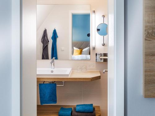 Koupelna v ubytování Hotel Purucker