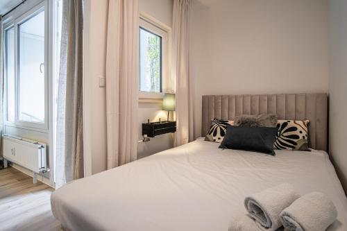 Voodi või voodid majutusasutuse Strand voraus toas