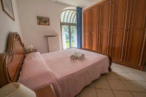 Postel nebo postele na pokoji v ubytování Cà Bottrigo