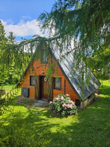 Útulná chatka pri Richňavských jazerách