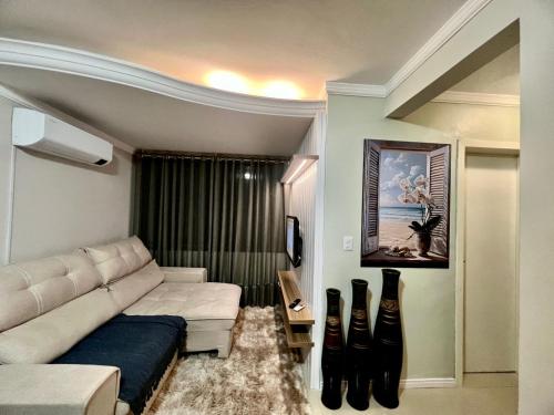 Ruang duduk di Apartamento Central