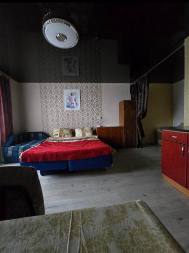 Postel nebo postele na pokoji v ubytování Квартира біля моря м Південне