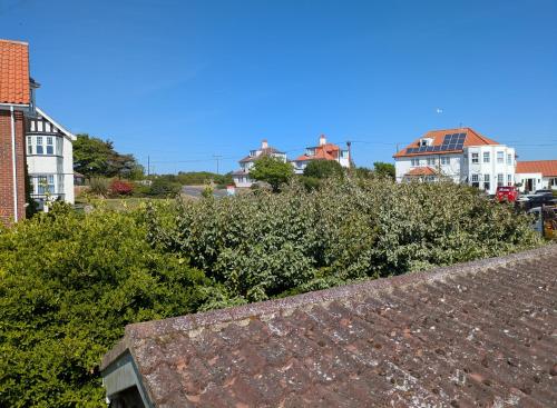 a group of bushes on top of a roof at The Crow's Nest in Mundesley