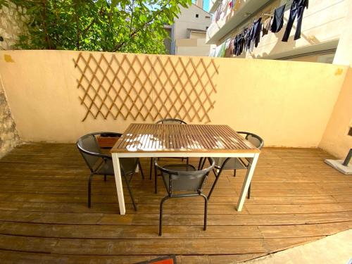 Central Appartement T2 4P avec terrasse