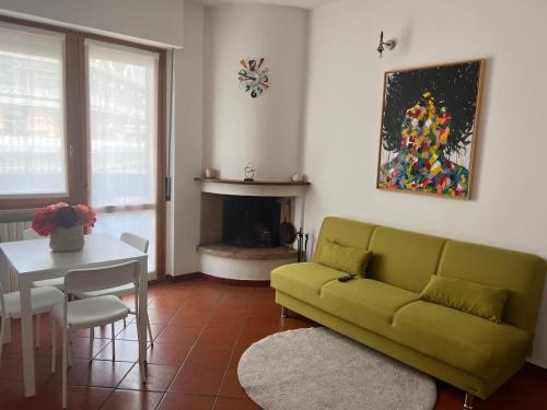 Ein Sitzbereich in der Unterkunft Nicole