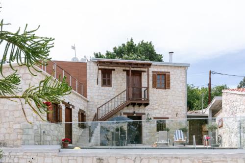 El edificio en el que está la villa