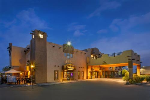 a building in the desert at night at Best Western Gold Canyon Inn & Suites in Gold Canyon