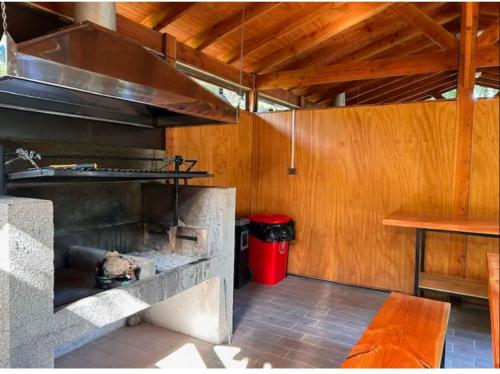 Kuchyň nebo kuchyňský kout v ubytování Nice and comfortable apartment in Pucon