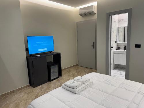 Postel nebo postele na pokoji v ubytování Hotel Tuyo