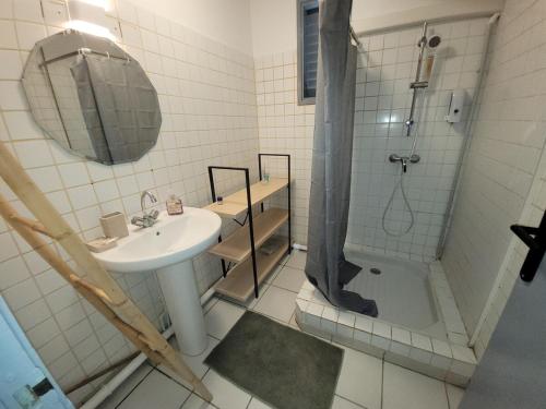 Ett badrum på City center