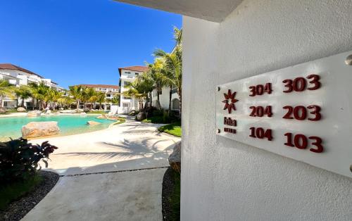 Πισίνα στο ή κοντά στο Dimary Condo in Dominicus La Romana Dom Rep