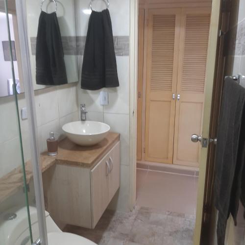 Koupelna v ubytování Confortable