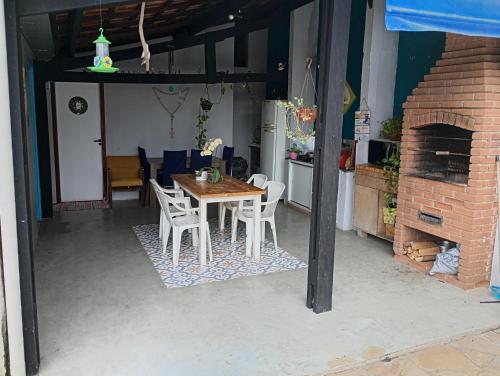 Kawasan patio atau luaran di Quarto Em Santana De Parnaiba
