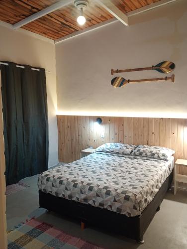 Katil atau katil-katil dalam bilik di Quarto Em Santana De Parnaiba