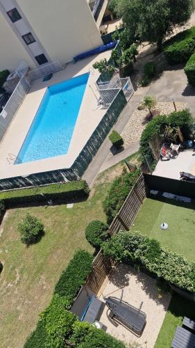 Grand Plongeon de la Piscine de notre Studio