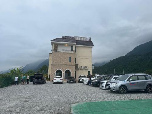ホームステイから撮影された、または一般的な山の景色