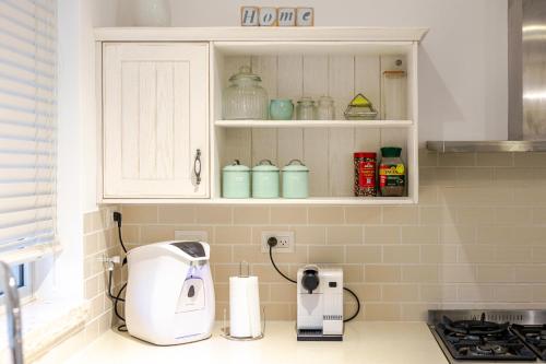 Una cocina o zona de cocina en הבית