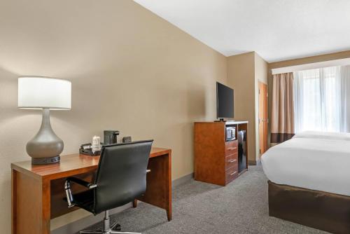 Cama o camas de una habitación en Comfort Suites Oxford I-20 exit 188