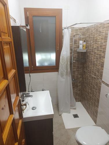 Ένα μπάνιο στο Villa Aurora