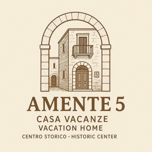 a logo for a casa vacanza vacation home at HH_AMENTE5 in Molfetta