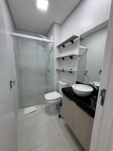 Et badeværelse på Voll 29 Smart Flat Manaíra