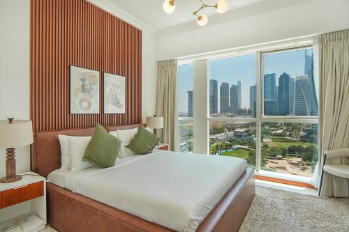 Katil atau katil-katil dalam bilik di EasyGo-Spacious- prime location- Close to Metro