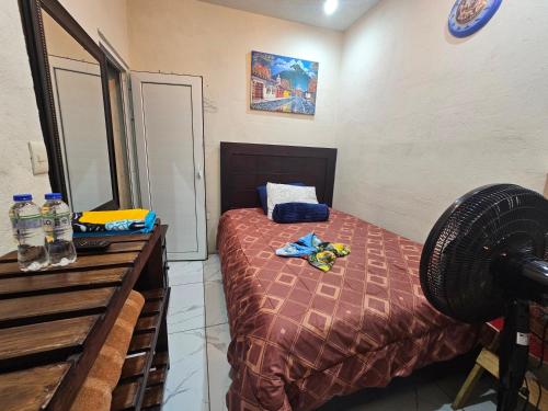 Postel nebo postele na pokoji v ubytování Casa San Carlos I