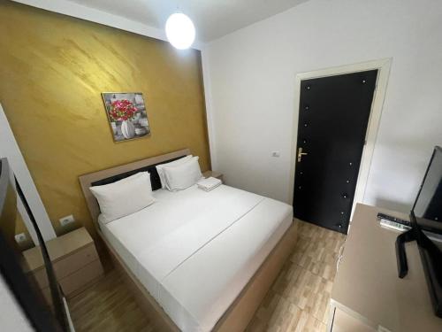 Cama o camas de una habitación en Hotel Fabio