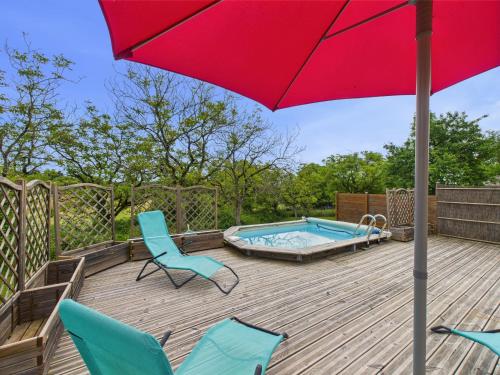 Superbe maison de plain pied avec piscine pour 6