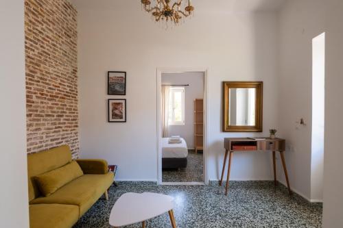Posezení v ubytování MV Living - Residence