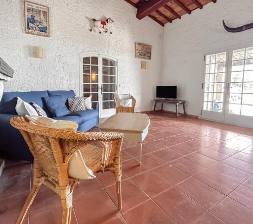 Détente provençale avec vue mer