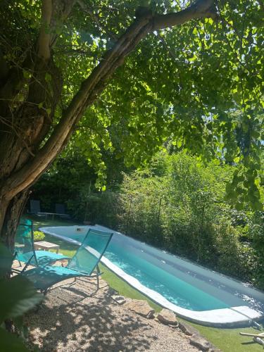 Πισίνα στο ή κοντά στο Chez maman