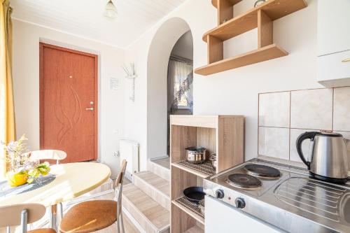 Køkken eller tekøkken på Almuka