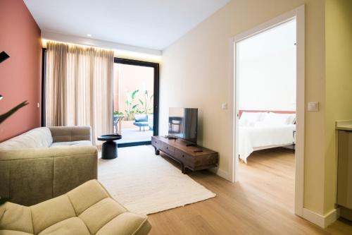 Apartamento moderno con terraza en el centro