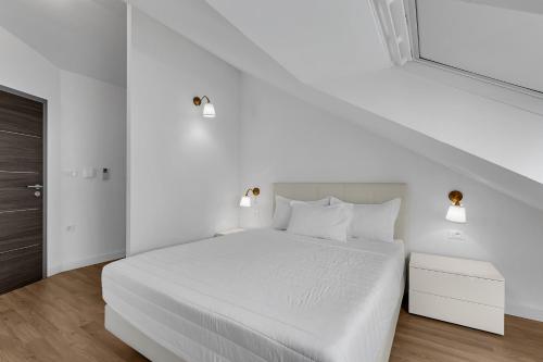 Ένα ή περισσότερα κρεβάτια σε δωμάτιο στο Villa Jasna