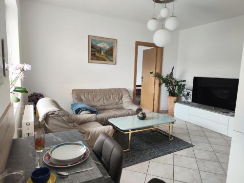 TV a/nebo společenská místnost v ubytování Ferienwohnung Struckl