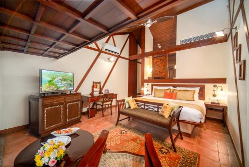Posezení v ubytování The Leela Kovalam, A Raviz Hotel