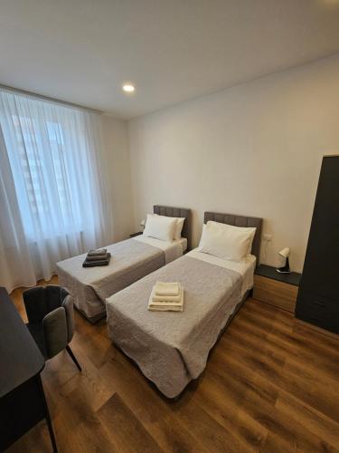 Postel nebo postele na pokoji v ubytování B&B Lunis